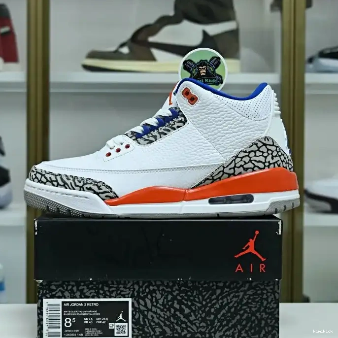 JORDAN 'KNICKS' AIR 3 Kimikick RETRO 0528